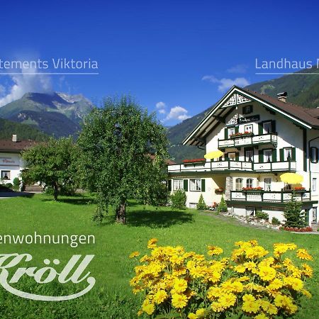 Ferienwohnungen Kroll - Appartements Viktoria Und Landhaus Maria Mayrhofen Exterior foto